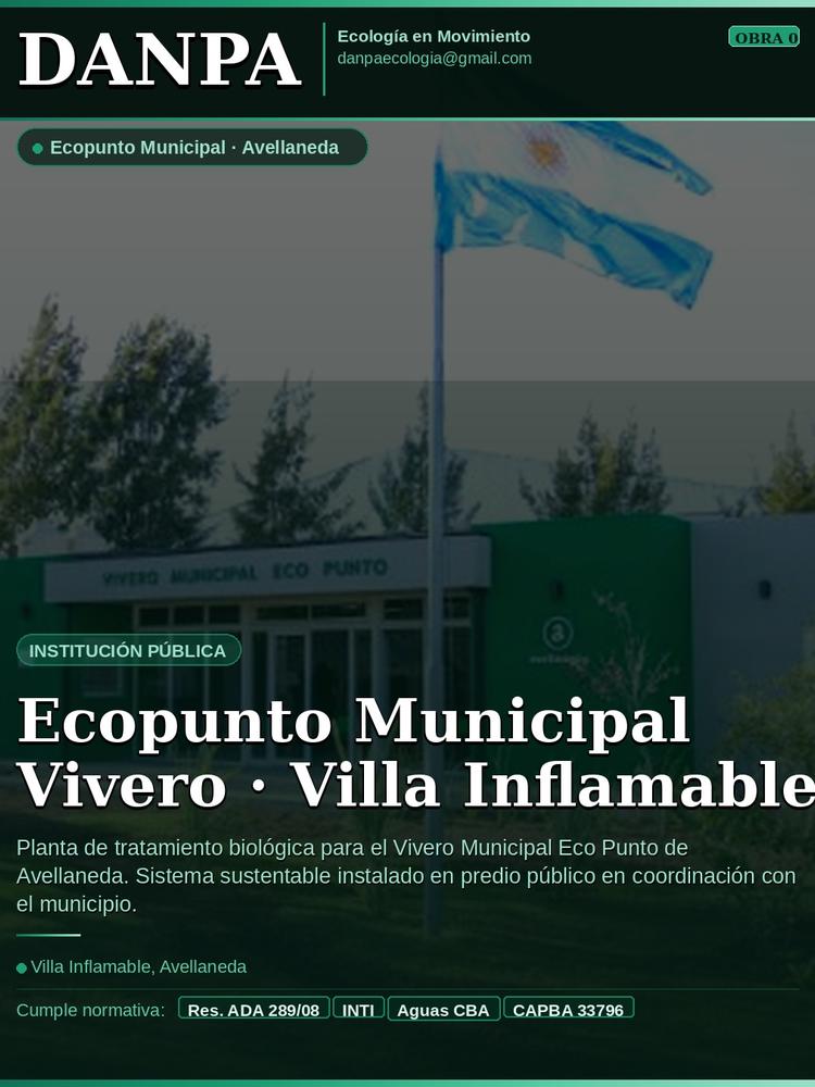 Planta Danpa instalada en Ecopunto