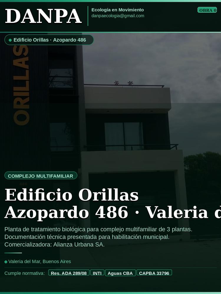 Planta Danpa instalada en Orillas